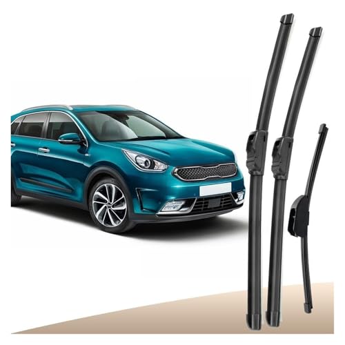 Limpiaparabrisas Kia Niro delanteros y traseros para viajes seguros con lluvia 2