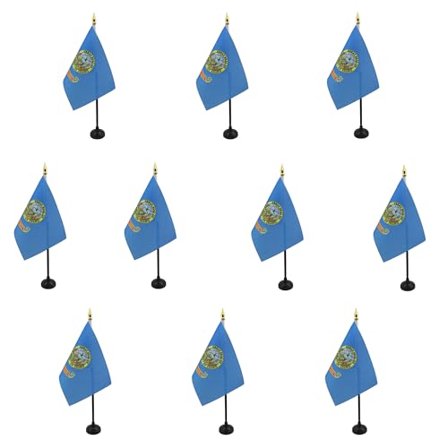 Drapeau Idaho de table lot de 10 pour réception et réunion - 2
