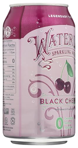 Image of Waterloo Sparkling Water Waterloo Black Cherry Sparkling Water, 12 Fl Oz