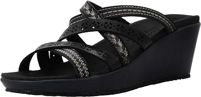 Skechers Womens Beverlee Tiger Posse Slide