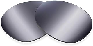 Sunglass Fix Replacement Sunglass Lenses Compatible for Ray-Ban RB2510 63mm (Non-Polarized SFx Edge Extrm Slv Mirror DrkBlck Pair)