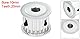 sourcing map Synchronzahnrad 20 Zähne 10mm Bohrung Zahnriemenscheibe 21mm Breit Gürtel DE de