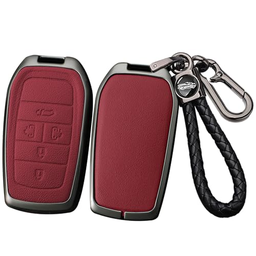 トヨタ向け キーケース キーカバー キーホルダー toyota 新型 ヴォクシー ノア 90 系 アルファード ヴェルファイア 30系 ベルファイヤー30系 クラウン マークX 新型ハリアー等に適用 合金 キー保護 車用 高級 落ちにく 汚れ 傷 防止 A