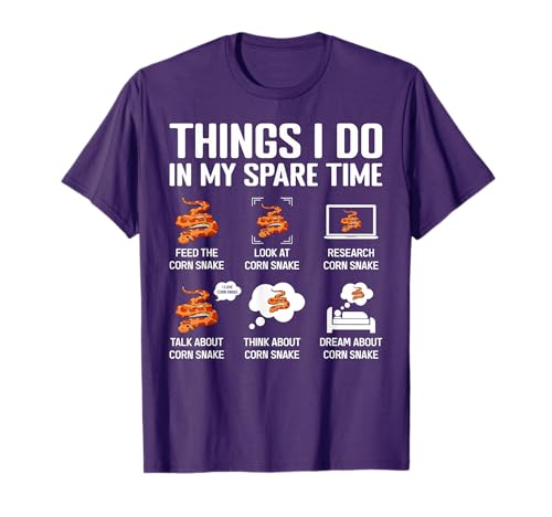 Corn Snake Terrarium Enclosure Food Hide T-Shirt