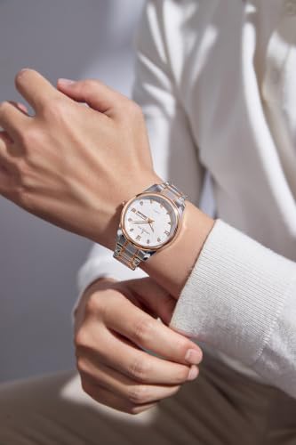 Image of London Fog Carnaby Collection Analog Watch for Men with Round Dial, Day & Date Display, Quartz Movement, Stainless Steel Strap & Water Resistant
