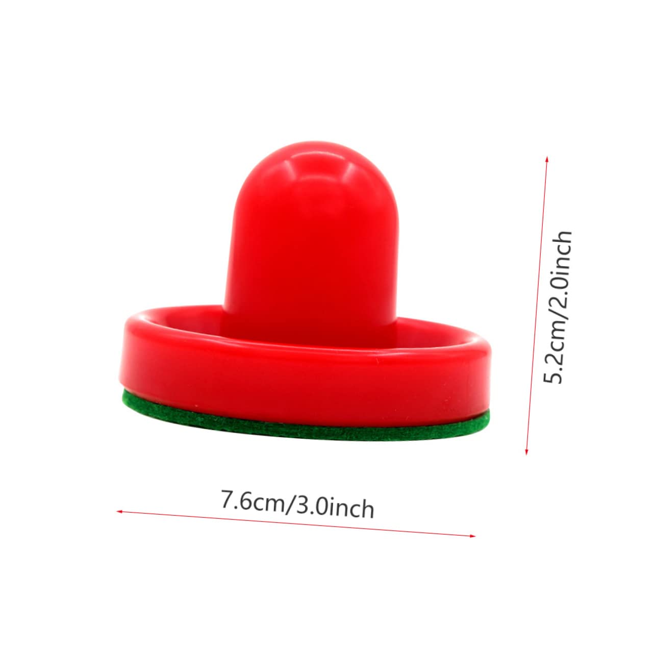 GOOHOCHY 1 Set Air Hockey Replacement Goalies Paddles Felt Strikers Essential Accessories for Game Fun