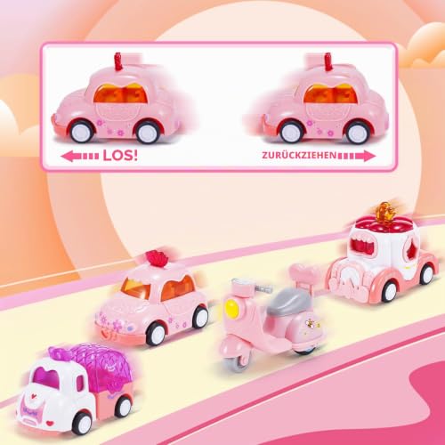 EUCOCO Spielzeug ab 1 2 3 4 5 6 Jahre Mädchen, LKW Spielzeug Geschenk Mädchen 1-6 Jahre Einhorn Geschenke für Kinderspielzeug ab 1-6 Jahre… – Ansicht 4