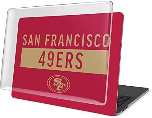 Skinit Case + Skin Compatible with MacBook Pro 13in M1 (2021) - Officially Licensed NFL San Francisco 49ers Red Performance Series Design