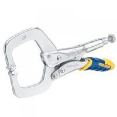 IRWIN Tools VISE-GRIP Locking C-Clamps, Fast Release, Regular Tip, 6-inch (17T)