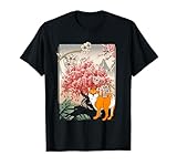 Shiba Inu Peinture Florale Akita Chien Homme Femme Cadeau T-Shirt