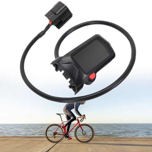 Pantalla de repuesto Surron para salpicadero de bicicleta eléctrica negra de 150 mm 3