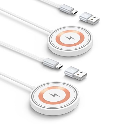 iPhone Magsafe�[�d�탏�C�����X�����[�d�� iPhone 17 Pro Max 17 Air 16 16E 15 14 13 12�V���[�Y & AirPods 4 3 2 Pro�p ���C�������C�����X�[�d�p�b�h �}�O�l�b�g Mag-Safe�[�d