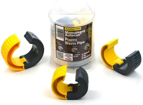 Monument Tools Autocut® for Plastic - 11422W 4pc Waste Kit (2in 1.1/2in 1.1/4in & Blades) AC4P in Tube