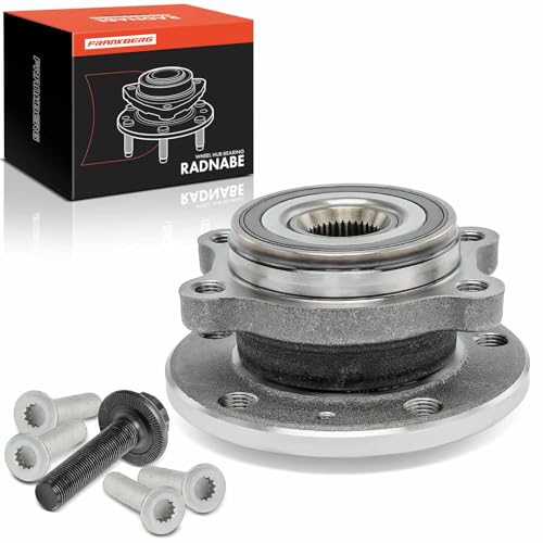 Frankberg 1x Kit de rodamientos 4 AGUJEROS de ruedas Frente Izquierda o derecha Compatible con A1 8X1 8XK 2011-2018 A3 8P1 8P7 8PA 2003-2013 Q3 8UB 8UG C.a.d.d.y P.a.s.s.a.t Sustituir# 1T0498621