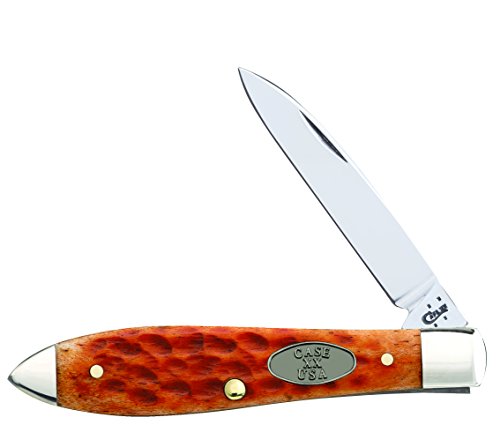 Case Whiskey Bone CV Tear Drop Pocket Knife