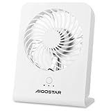 Ventilador - ventilador de mesa con 4 aspas, ideal para uso en interiores.