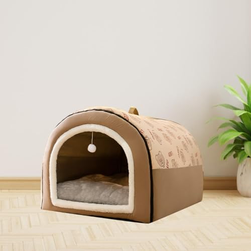 Image of SECRET DESIRE Pet Cat Dog House Cozy Dog Tent Pet Shelter for Puppy Small Dogs Indoor Cats