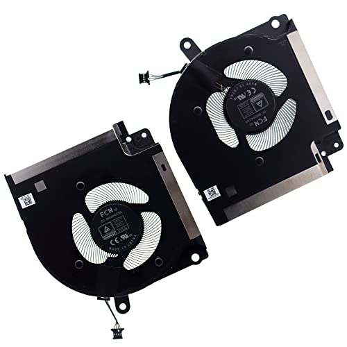 Ventilateur processeur X63JW et GPU 9DNWT pour Dell Alienware X17 R1 et 17 R2