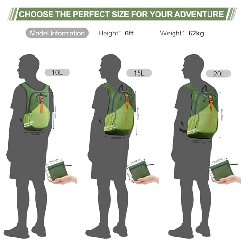 FIORETTO 15L Hiking Daypack