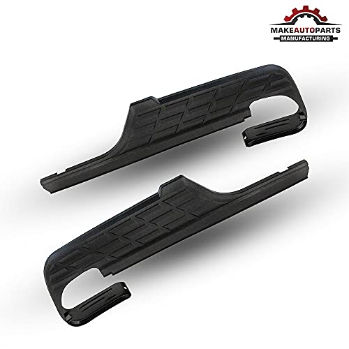 Make Auto Parts Manufacturing Set of 2 Rear Bumper Step Pad Driver Left & Passenger Right Side For Chevrolet Silverado & For GMC Sierra 1500 2007 2008 2009 2010 2011 2012 2013 - GM1191125 GM1191124