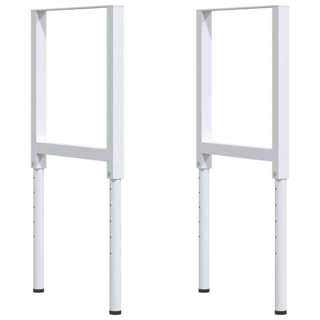 Banco de trabajo de madera de haya maciza, rectangular, 100 x 60 x 71 cm, con estructura de metal con recubrimiento en polvo, estable y duradero, versátil como mesa de trabajo, sin perforaciones