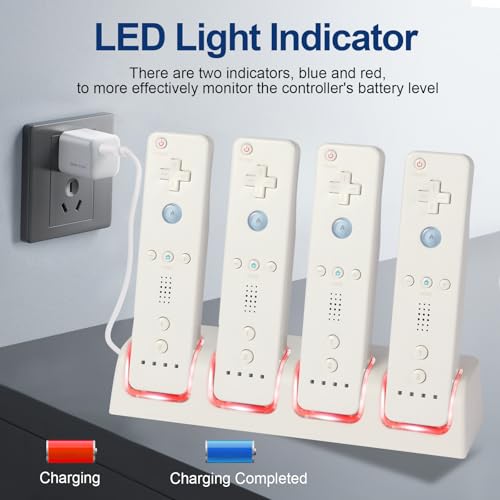 Crifeir Power Supply For Wii Controller Ac Adapter Power Brick,Compatible With Wii Console,Charge Up To Four Remote Controls Simultaneously.  thumb #3