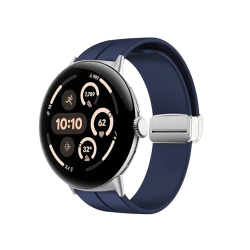 [ANGIRSFPO] VRoh ɓKGoogle Pixel Watch 3 45mm X|[cXgbvpANZT[XgohuXbgɓK(Silver blue,For Pixel watch 3 45mm)
