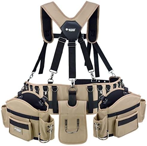 Professional Tool Belt - Comfort Rig Tan & Black