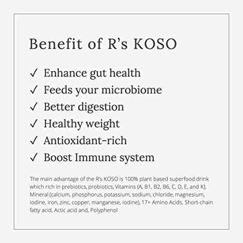 3-day cleanse by r39s koso - japanese enzyme drink rich in probiotics and prebiotic made from 100 vegetables  fruits - natural support for better digestion amp gut health  detox  cleanse - 16oz