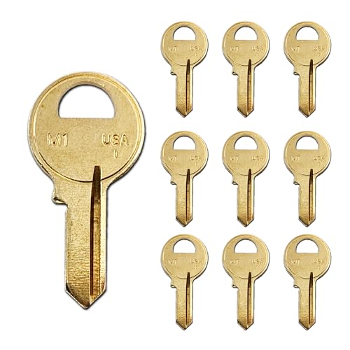 SUMMIT DOORWARE M1 Master Key Blanks in Premium Brass |