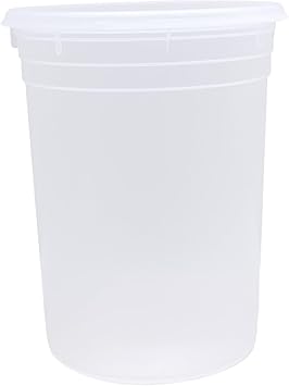 Extreme Freeze Deli Food Containers with Lids, 32-Ounce, 24-Pack