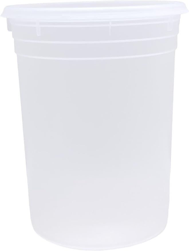 Extreme Freeze Deli Food Containers with Lids, 32-Ounce, 24-Pack