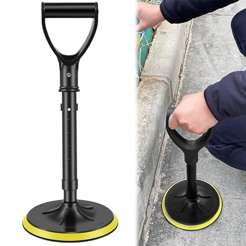 Gatphy Mobility Aid Tool Standup Helper, 44-54cm Height Adjustable Standing Aid Device with Base Elderly Lift Assist Device Supports Equipment for Seniors & Disabled Rising, Doing Housework, Garden