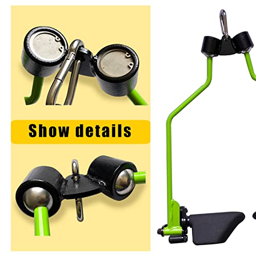 Barre De Traction LAT Pulldown Ergonomique - Poignée Multi-angle, Acier Renforcé, Portable, Pour Dos, Biceps, Épaules