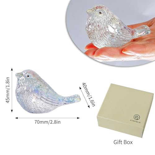 Oiseau en cristal LONGWIN, la solution pour illuminer un meuble sombre - 6