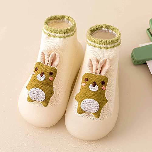 Spring and Summer Children Infant Infant Shoes Boys and Girls Socks Shoes Light and Breathable Solid Color Cartoon Animal Shape Boys Shoes Size 93