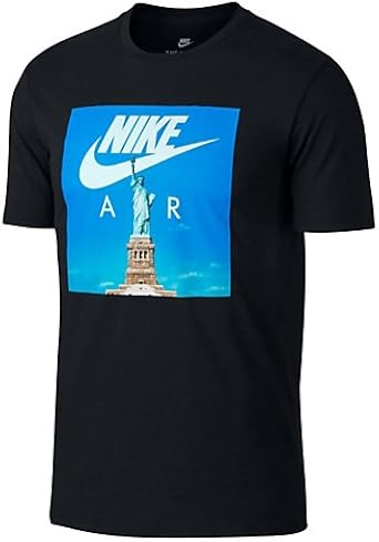 Amazon.com: Nike Sportswear Air 1 Casual Deportivo de Hombre Moda playera  negro 892155 – 010, XXL, Negro : Ropa, Zapatos y Joyería