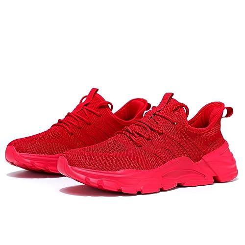 Image of Socviis Mens Slip On Running Shoes Athletic Walking Trainers Lightweight Breathable Mesh Tennis Sneakers