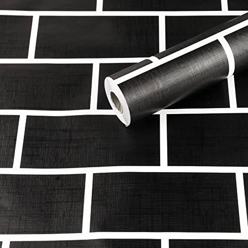 See full amazon price history chart for TLISMI Black Brick Pattern Styled Self Adhesive Wallpaper Roll Peel and Stick Wall Tile Waterproof Wallsticker Anti fouling Wallpanels Contact Paper for Home Décor (3mtr X 0.45mtr,Approx. 13.23sqft) TLISMI Black Brick Pattern Styled Self Adhesive Wallpaper Roll Peel and Stick Wall Tile Waterproof Wallsticker Anti fouling Wallpanels Contact Paper for Home Décor (3mtr X 0.45mtr,Approx. 13.23sqft) (B0CM3KCVM1) Amazon Price History, Amazon Price Tracker