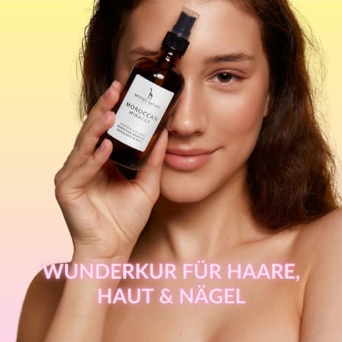 Haaröl MOTHER NATURE COSMETICS BIO Arganöl, Haare, Gesicht