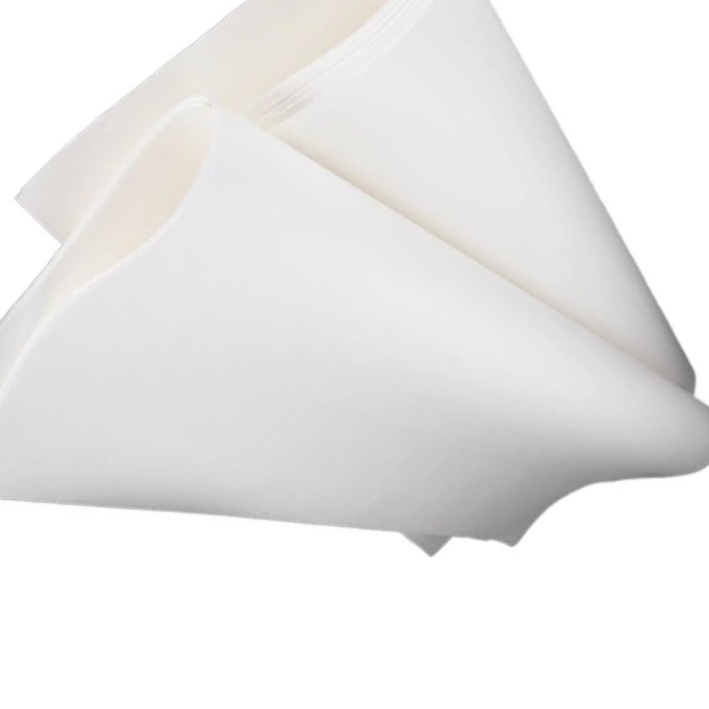Papel de filtro cualitativo premium: 100 unidades de filtración de laboratorio de velocidad media for uso en aulas y laboratorios(20cmx30cm)