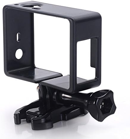 Nechkitter Frame Mount for GoPro Hero 4 3+, and 3 Light and Compact Housing All Slots Fully Accessible, with Large Thumbscrew and Quick Release Mount