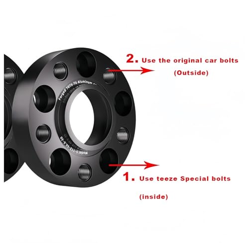 Entretoise de moyeu de roue haute precision pour e-tron GT 5x130