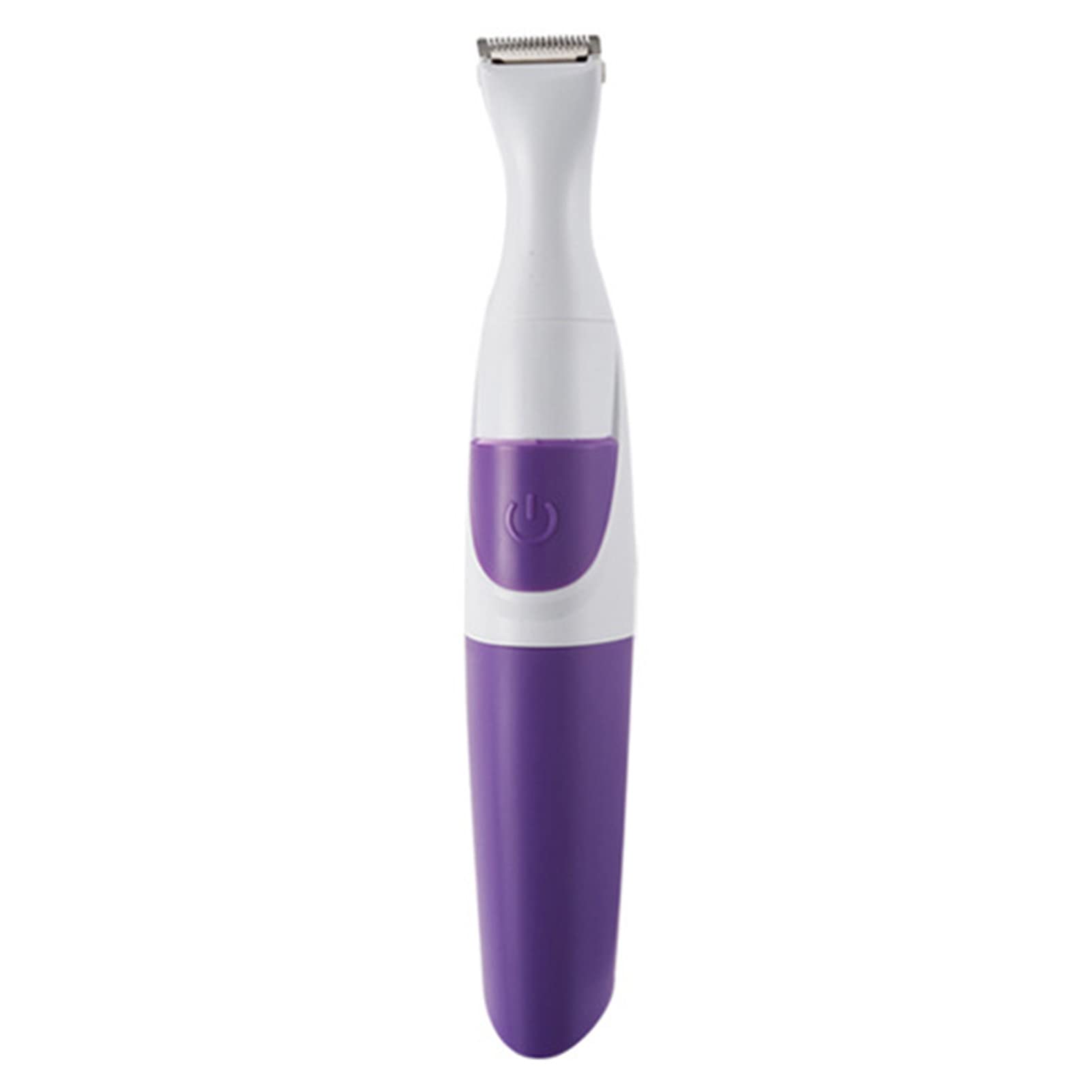 Tondeuse à Cheveux 2 en 1 étanche pour Femmes, Tondeuse électronique Lavable pour Ligne de Bikini, Utilisation Humide et Sèche, Violet