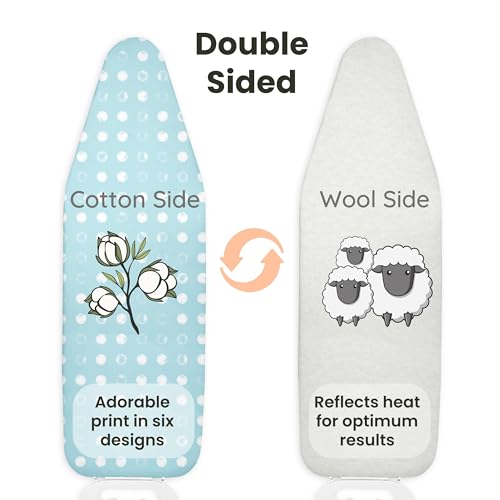 Love Sew 013 Wool Reversible Fitted Ironing Board Cover thumb #6