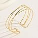 Arm Cuff Gold Arm Bracelet Handmade Upper Arm Cuff Arm Cuff Jewelry for Women Adjustable Bangle Armband Open Wrist Bracelets