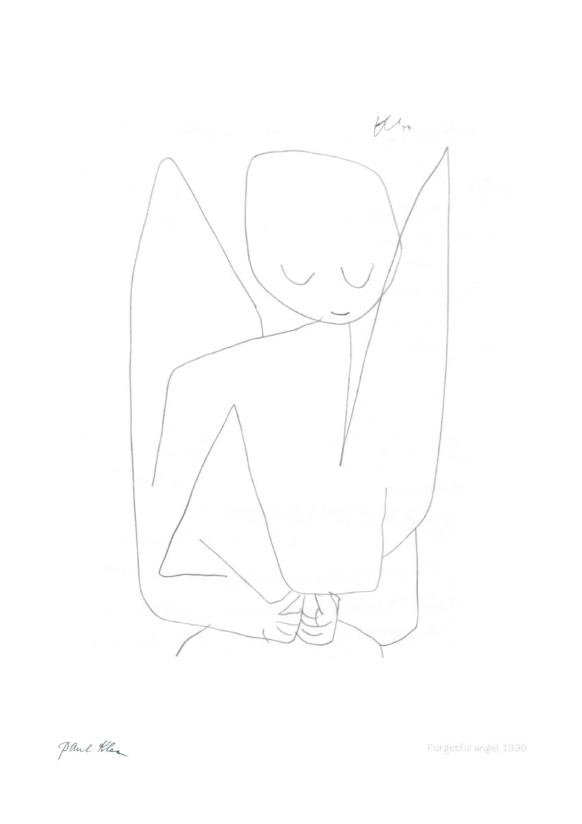 Amazon.co.jp: BROOMIN パウル・クレー 忘れっぽい天使 アート