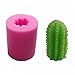 MoldFun 3-Pack Cactus Candle Molds - Cacti Silicone Mould for Fondant, Cake Decorating, Chocolate, Candy, Mini Soap, Lotion Bar, Polymer Fimo Clay