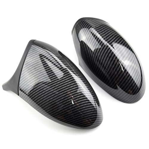 E87に適合する E81に適合する E82に適合する E90に適合する リアビューサイドケーストリム ABSカーボンファイバースタイル カーバックミラーカバー バックミラーハウジングカバ(Carbon Fiber Pre-1)