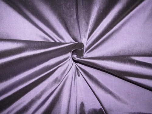 Tissu Dupioni 100% soie violet et noir en 137 cm de large pour haute couture